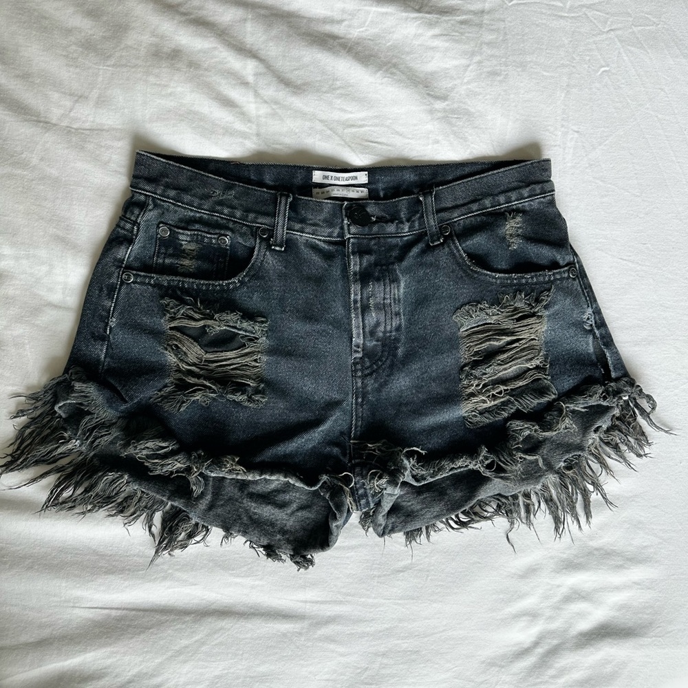 One Teaspoon Jean Shorts